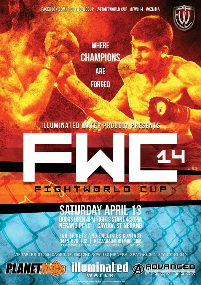 Fightworld Cup 14 Poster